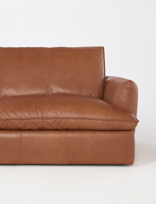 Marcello&Co Austin Leather 3.5 Seater Sofa product photo View 04 L
