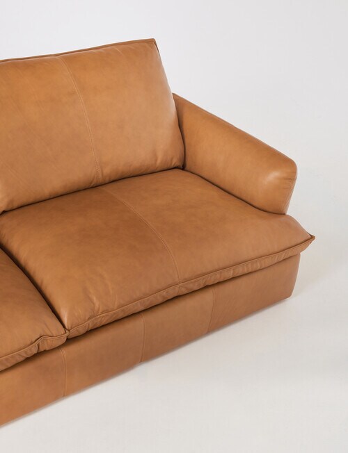 Marcello&Co Austin Leather 3.5 Seater Sofa product photo View 03 L