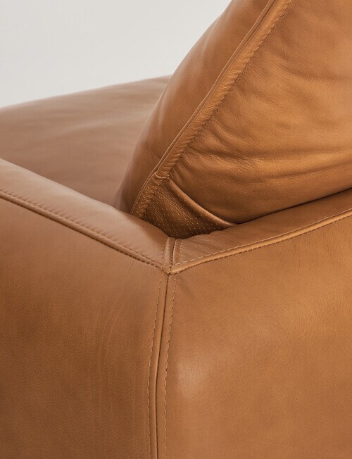 Marcello&Co Austin Leather 3.5 Seater Sofa product photo View 06 L