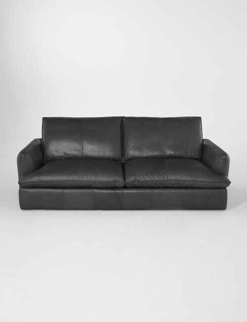 Marcello&Co Austin Leather 3.5 Seater Sofa product photo View 02 L