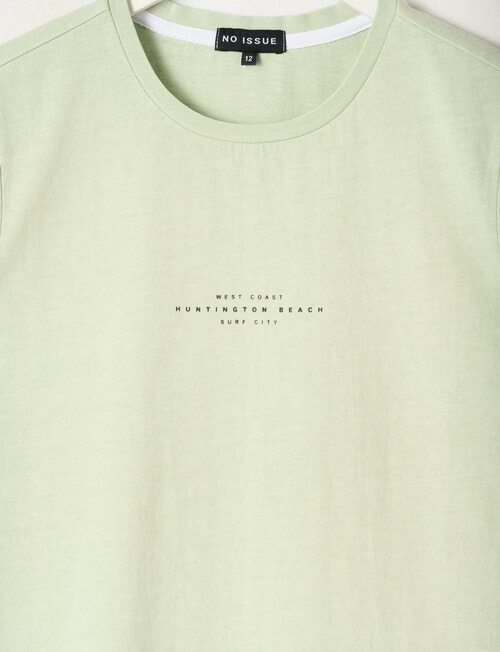 No Issue Short Sleeve Tee, Pistachio product photo View 02 L