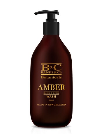 Banks & Co Amber Luxury Hand and Body Wash, 500ml product photo
