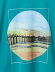 No Issue Short Sleeve Tee, Green product photo View 02 S