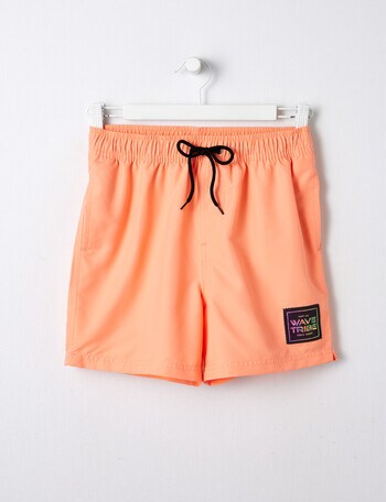 Wavetribe Swim Short, Orange product photo