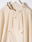Boston + Bailey Rain Poncho In Pouch, Oat product photo View 03 S