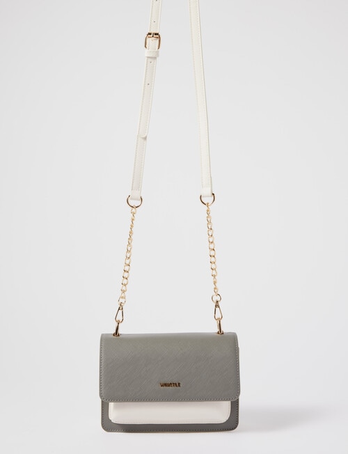 Whistle Accessories Maeve Crossbody Bag, Charcoal product photo View 03 L