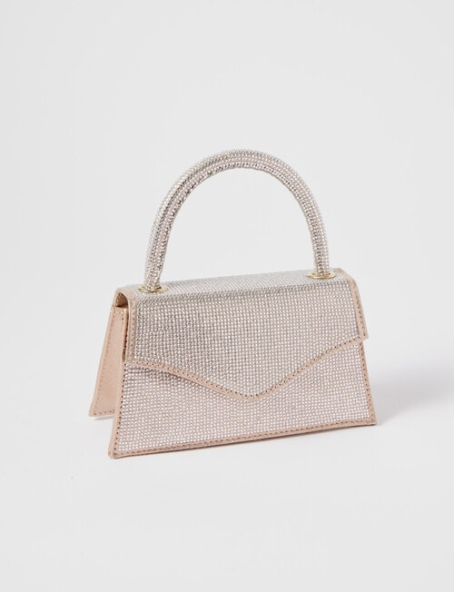 Whistle Accessories Luna Crossbody Bag, Champagne product photo