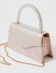 Whistle Accessories Luna Crossbody Bag, Champagne product photo View 05 S