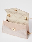 Whistle Accessories Luna Crossbody Bag, Champagne product photo View 06 S