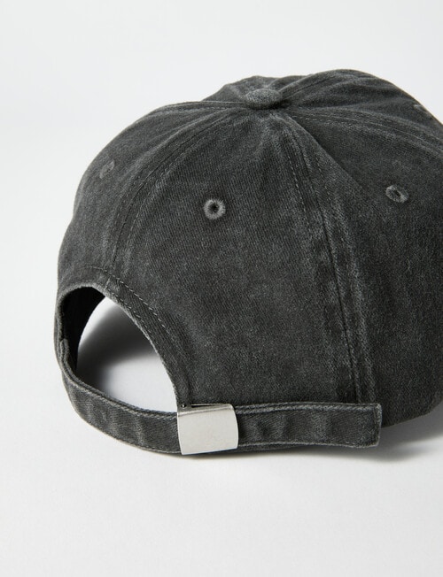 Mineral Canvas Cap, Washed Black product photo View 03 L