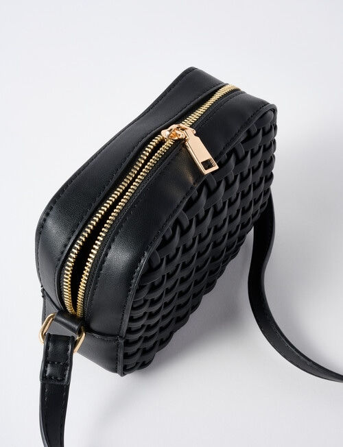 Zest Mae Crossbody Bag, Black product photo View 05 L