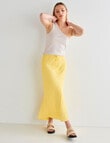 Mineral Ivy Drawstring Skirt, Lemon Drop product photo View 03 S