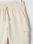 Mac & Ellie Knit Cargo Short, Putty product photo View 02 S