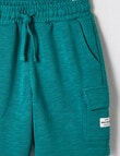Mac & Ellie Knit Cargo Short, Green product photo View 02 S