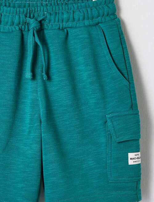 Mac & Ellie Knit Cargo Short, Green product photo View 02 L