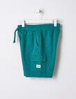 Mac & Ellie Knit Cargo Short, Green product photo View 03 S