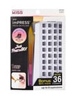 Kiss Nails Impress Press-On-Falsies, Natural product photo