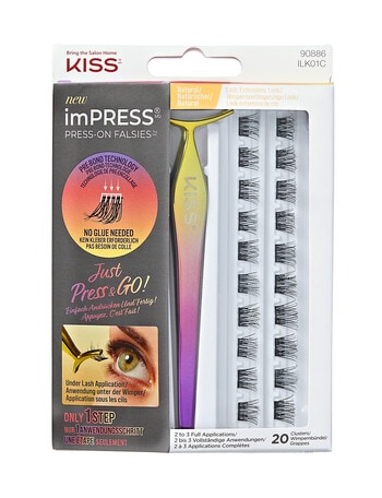 Kiss Nails Impress Press-On-Falsies, Natural product photo