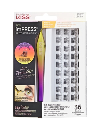 Kiss Nails Impress Press-On-Falsies, Natural product photo