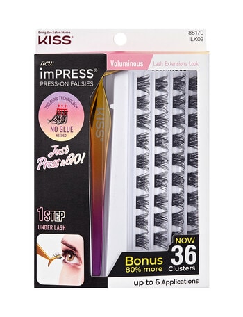 Kiss Nails Impress Press-On-Falsies, Voluminous product photo