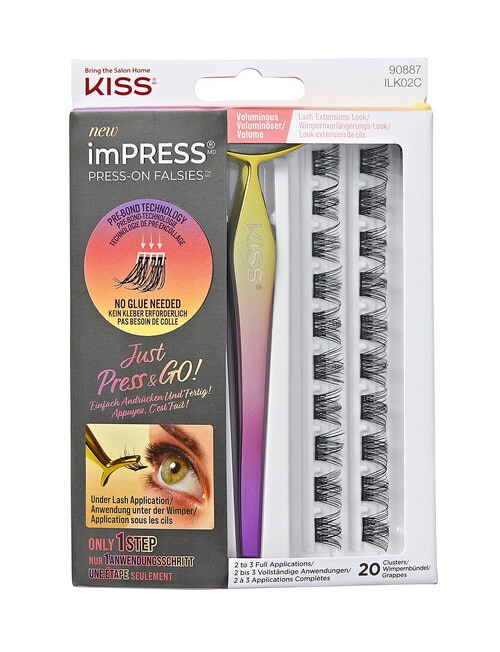 Kiss Nails Impress Press-On-Falsies, Voluminous product photo