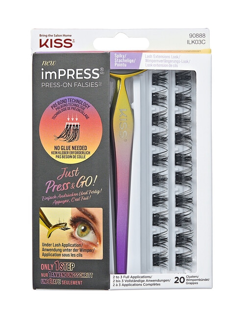 Kiss Nails Impress Press-On-Falsies, Spiky product photo