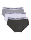 Calvin Klein Hipster Brief, 3-Pack, Thyme, White & Grey, S-XL product photo View 02 S