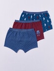 Blue Ink Bear Trunk, 3-Pack, Blue product photo