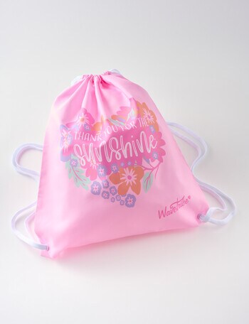 Wavetribe Thank You For The Sunshine Swim Bag, Pink, 3-8 product photo