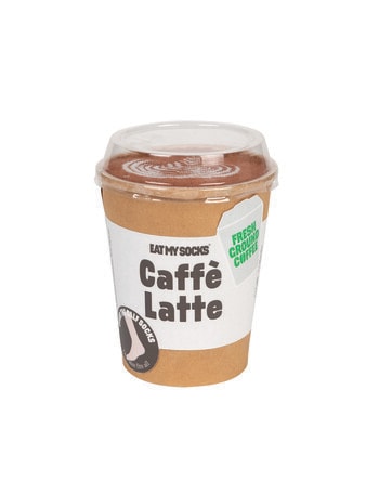 Eat My Socks Caffe Latte Sock, Brown product photo