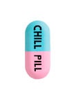 Eat My Socks Chill Pill Sock, Blue & Pink product photo View 03 S