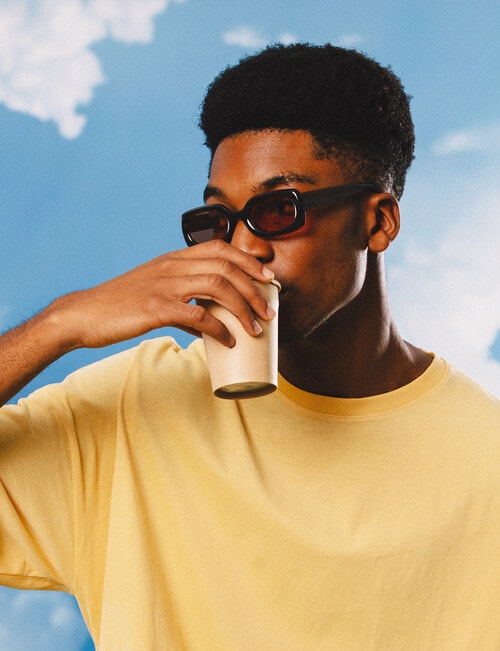 Eat My Socks Caffe Latte Sock, Brown product photo View 04 L