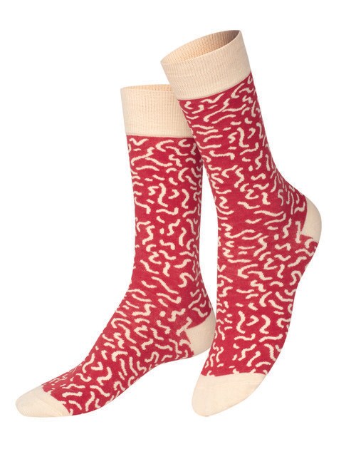 Eat My Socks Supreme Salami Sock, Red product photo View 02 L