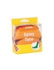 Eat My Socks Spicy Taco Sock, Red product photo