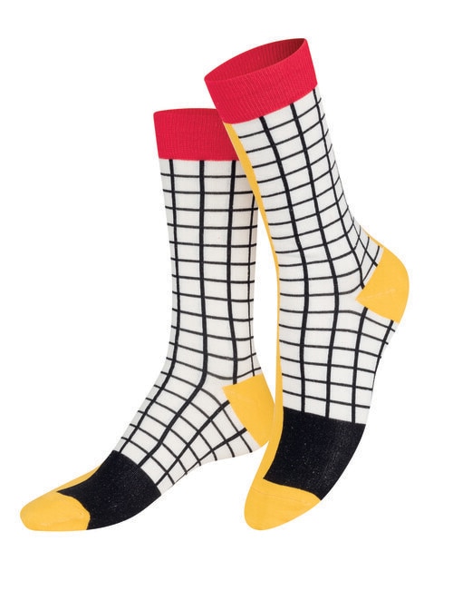 Eat My Socks French Fries Sock, White product photo View 02 L