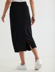 Whistle Pull-On Tube Skirt, Black product photo View 02 S