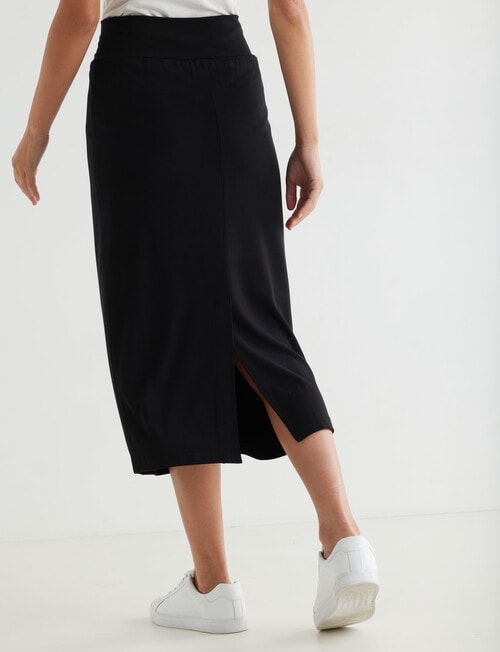 Whistle Pull-On Tube Skirt, Black product photo View 02 L