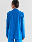 Whistle Long Sleeve City Blazer, Azure product photo View 02 S
