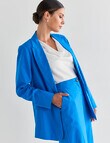 Whistle Long Sleeve City Blazer, Azure product photo View 04 S