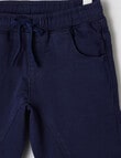Mac & Ellie Rolled Cuff Gusset Denim Short, Ink product photo View 03 S