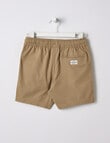 Mac & Ellie Pull On Chino Short, Taupe product photo View 02 S
