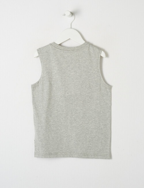 Mac & Ellie Surf All Day Tank, Grey Marle product photo View 02 L