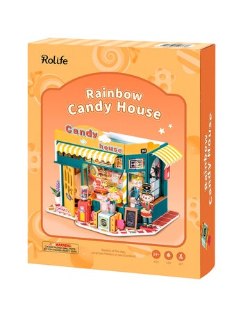 DIY Kits Miniature Kit, Rainbow Candy House product photo