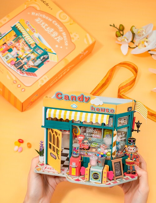DIY Kits Miniature Kit, Rainbow Candy House product photo View 09 L