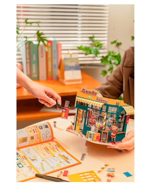 DIY Kits Miniature Kit, Rainbow Candy House product photo View 13 L