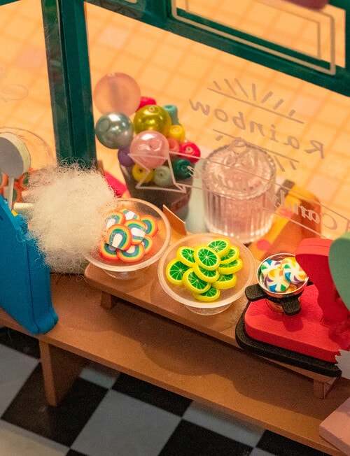 DIY Kits Miniature Kit, Rainbow Candy House product photo View 21 L