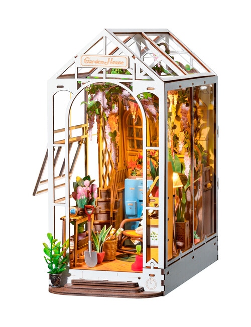 DIY Kits Miniature Book Nook, Flower House product photo View 05 L