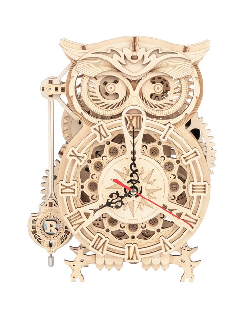 DIY Kits Miniature Kit, Owl Clock product photo View 03 L