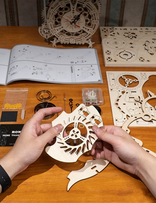DIY Kits Miniature Kit, Owl Clock product photo View 08 L