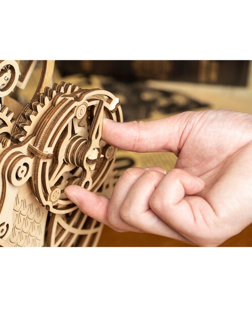 DIY Kits Miniature Kit, Owl Clock product photo View 11 L